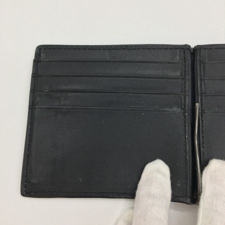  COACH コーチ シグネチャー レザー ビルフォールド マネークリップ  F26107 ブラック