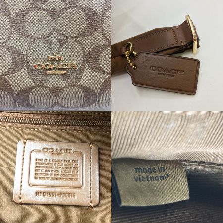  COACH コーチ リュック バックパック シグネチャー レディース  F58314 ブラウン
