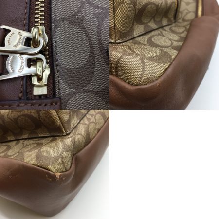  COACH コーチ リュック バックパック シグネチャー レディース  F58314 ブラウン