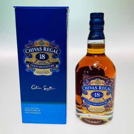  CHIVAS REGAL シーバスリーガル ウイスキー スコッチ 700ml  40% 18年 箱付 未開栓