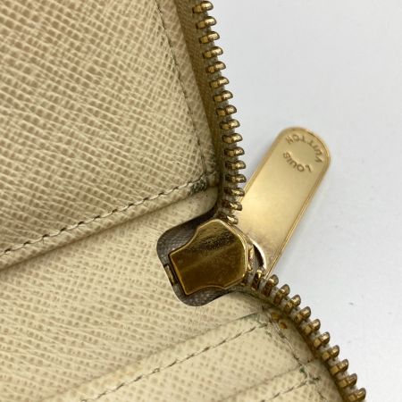  LOUIS VUITTON ルイヴィトン ダミエ・アズール ジッピー・コンパクト ウォレット 財布 ラウンドファスナー N60029 アズール