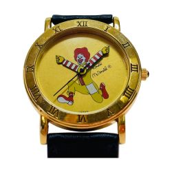 ◎◎  Mcdonald's マクドナルド 腕時計 クォーツ 当時物 ドナルド Bランク