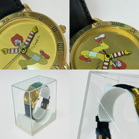   Mcdonald's マクドナルド 腕時計 クォーツ 当時物 ドナルド