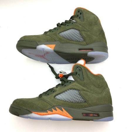  NIKE ナイキ ハイカットスニーカー NIKE メンズAIR JORDAN5 DD0587-308 オリーブ