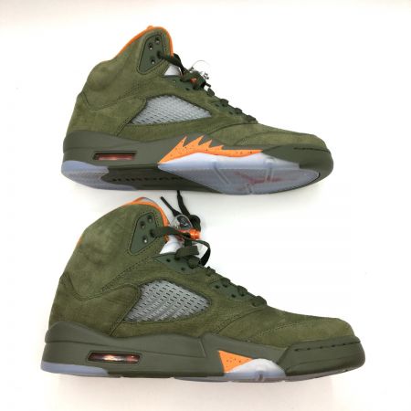  NIKE ナイキ ハイカットスニーカー NIKE メンズAIR JORDAN5 DD0587-308 オリーブ