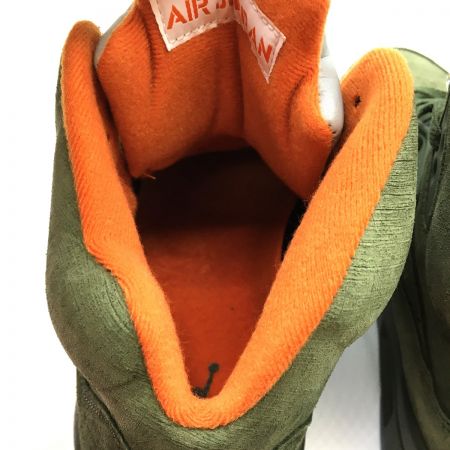  NIKE ナイキ ハイカットスニーカー NIKE メンズAIR JORDAN5 DD0587-308 オリーブ