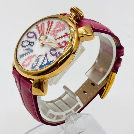  GAGA MILANO ガガミラノ MANUALE40 マニュアーレ 40mm 腕時計 クォーツ 箱付 5021