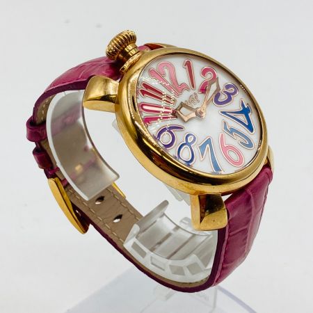  GAGA MILANO ガガミラノ MANUALE40 マニュアーレ 40mm 腕時計 クォーツ 箱付 5021
