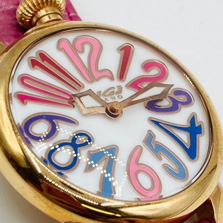  GAGA MILANO ガガミラノ MANUALE40 マニュアーレ 40mm 腕時計 クォーツ 箱付 5021