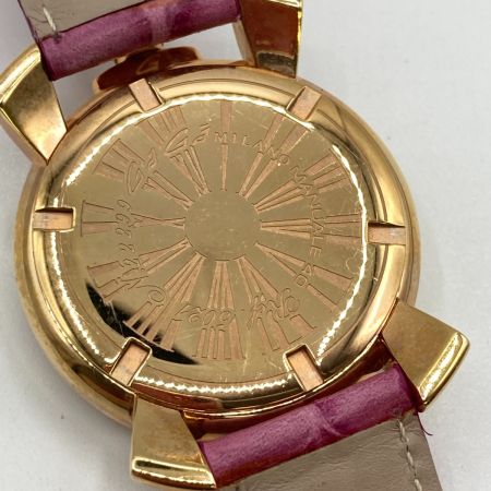 GAGA MILANO ガガミラノ MANUALE40 マニュアーレ 40mm 腕時計 クォーツ 箱付 5021