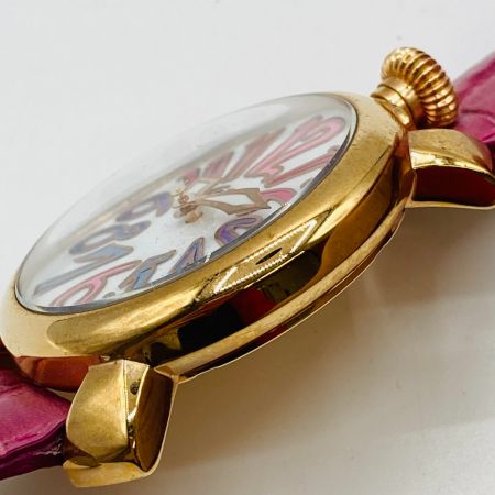  GAGA MILANO ガガミラノ MANUALE40 マニュアーレ 40mm 腕時計 クォーツ 箱付 5021