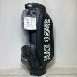 ◎◎ BLACK CLOVER ゼブラ キャディバッグ 9.0型 47インチ対応 4.4kg 5分割 BA5RNC33 Aランク