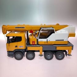 ◎◎ BRUDER ブルーダー クレーン車 LIEBHERR SCANIA 電飾パーツ欠品 現状渡し品 Cランク
