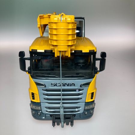 BRUDER ブルーダー クレーン車 LIEBHERR SCANIA 電飾パーツ欠品 現状渡し品