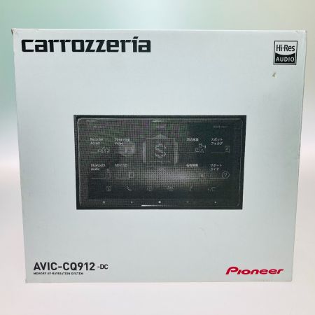 Pioneer パイオニア カロッツェリア サイバーナビ 9V型 AVIC-CQ912-DC 