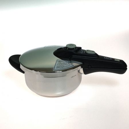   D&S プレッシャークッカー 圧力鍋 3.0L DSPC6010 IH　ガス　ラジエントヒーター　ELECTRIC　対応
