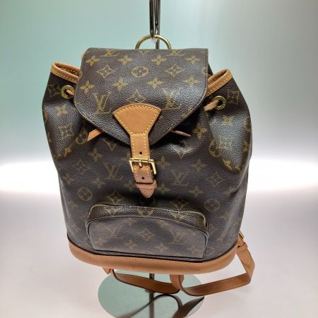  LOUIS VUITTON ルイヴィトン モノグラム モンスリMM リュックサック M51136 ブラウン