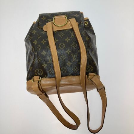  LOUIS VUITTON ルイヴィトン モノグラム モンスリMM リュックサック M51136 ブラウン
