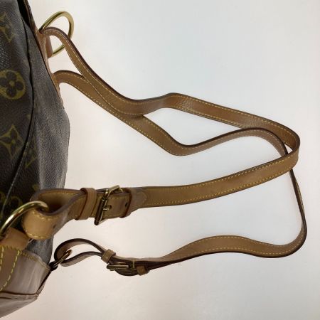  LOUIS VUITTON ルイヴィトン モノグラム モンスリMM リュックサック M51136 ブラウン
