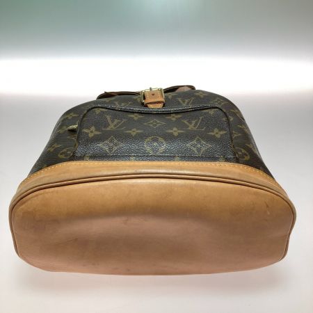  LOUIS VUITTON ルイヴィトン モノグラム モンスリMM リュックサック M51136 ブラウン