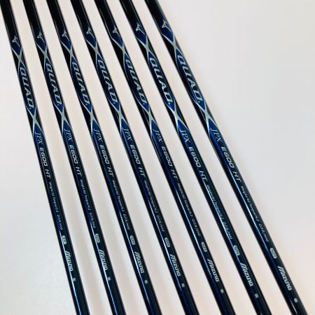  MIZUNO ミズノ JPX E600 4-9.P 7本 アイアンセット QUAD JPX E600 HT