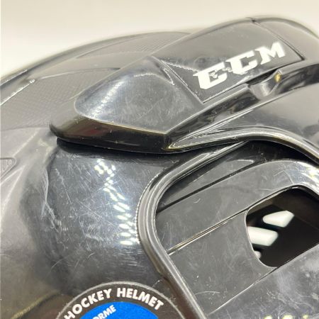 CCM シーシーエム アイスホッケーヘルメット　フェイスガード付き　サイズL ブラック