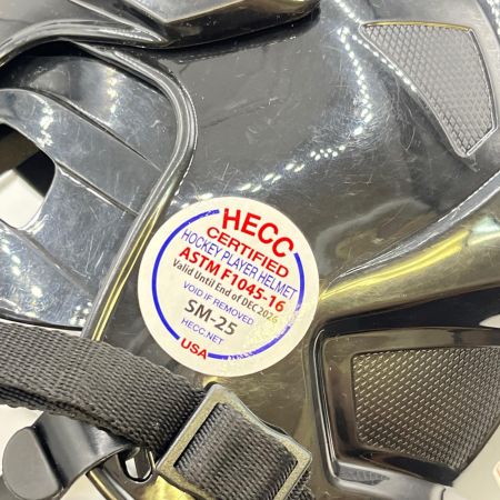 CCM シーシーエム アイスホッケーヘルメット　フェイスガード付き　サイズL ブラック