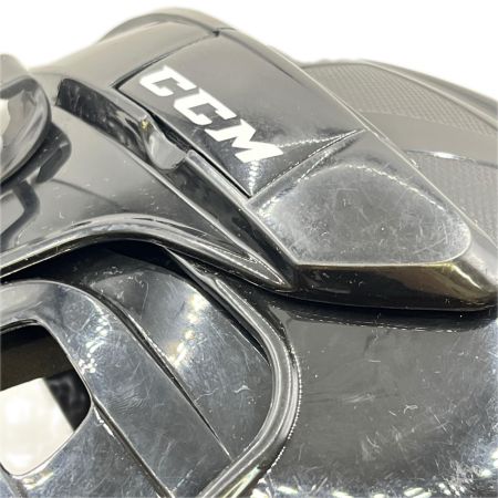 CCM シーシーエム アイスホッケーヘルメット　フェイスガード付き　サイズL ブラック
