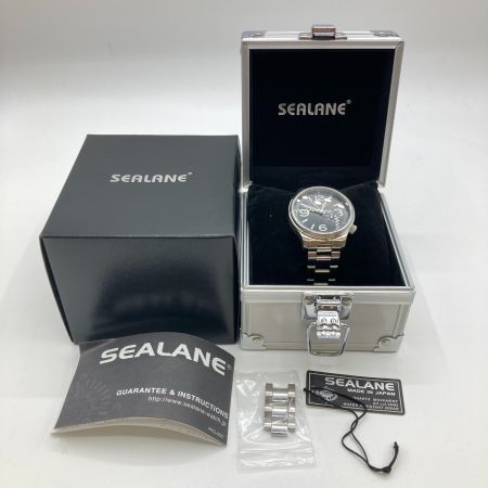  SEALANE クォーツ 腕時計 箱付 SEJ021-MBK