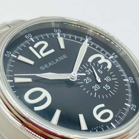  SEALANE クォーツ 腕時計 箱付 SEJ021-MBK