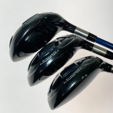  MIZUNO ミズノ MP003 3.4.5ＦＷ フェアウェイウッド 3本セット QUAD 6 BUTT STIFF R