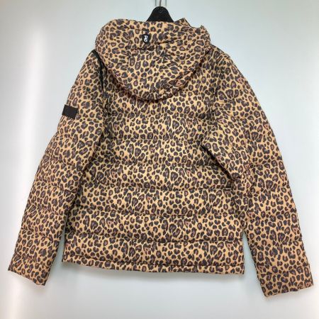  PEARLY GATES パーリーゲイツ メンズ 撥水 2WAY ダウンブルゾン サイズ5 レオパード柄 ゴルフ アウター