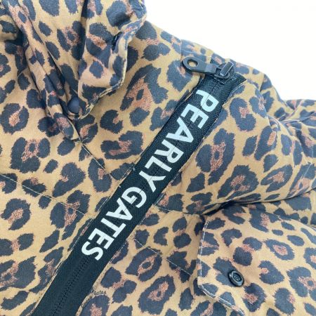  PEARLY GATES パーリーゲイツ メンズ 撥水 2WAY ダウンブルゾン サイズ5 レオパード柄 ゴルフ アウター