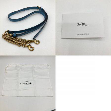  COACH コーチ ショルダーバッグ カメラバッグ  29411 スカイブルー