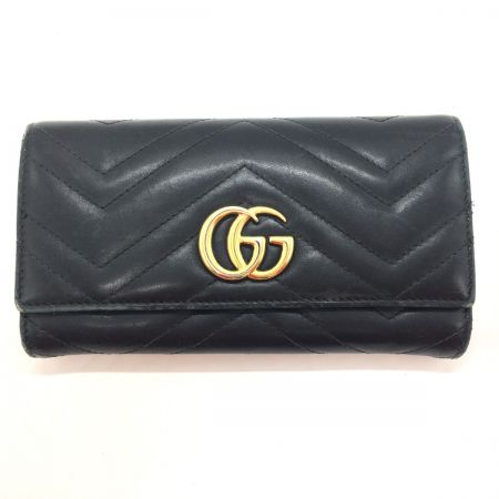  GUCCI グッチ  GG MARMONT2.0 長財布 443436 ブラック