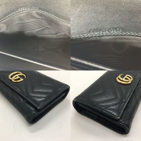  GUCCI グッチ  GG MARMONT2.0 長財布 443436 ブラック