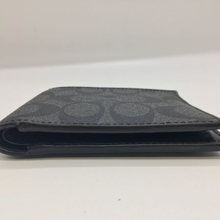  COACH コーチ メンズ  財布 札入れ  シグネチャー F74993 ブラック
