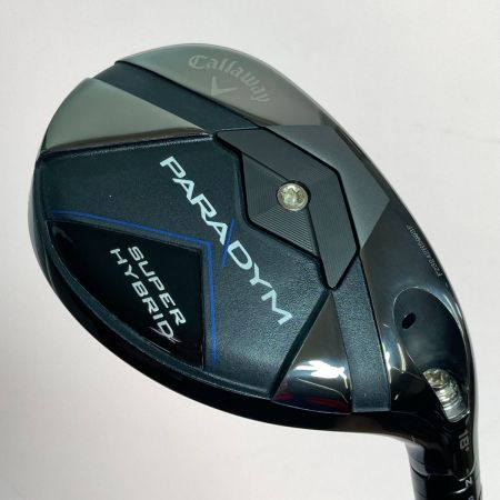  Callaway キャロウェイ PARADYM パラダイム SUPER HYBRID UT 18° ユーティリティ Recoil DART S カバー付