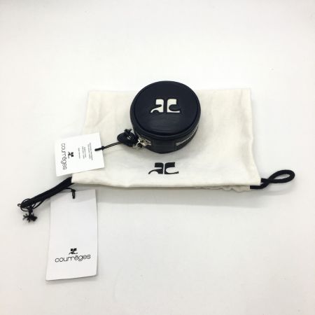  courreges クレージュ コインケース ブラック