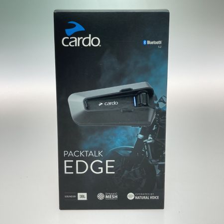  Cardo カルド PACKTALK EDGE パックトークエッジ バイク用 インカム