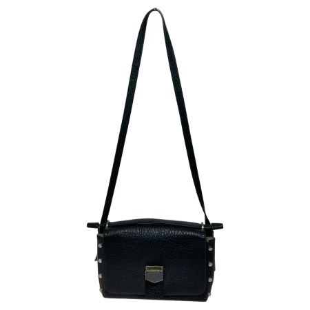  JIMMY CHOO ジミーチュウ ロケット ショルダー 2WAYバッグ スタッズ ブラック