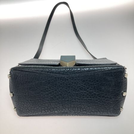  JIMMY CHOO ジミーチュウ ロケット ショルダー 2WAYバッグ スタッズ ブラック