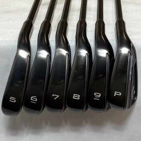  Callaway キャロウェイ PARADYM Ai SMOKE ブラック US限定モデル  5-9,P 6本 アイアンセット ELEVATE MPH 95 S