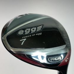 ◎◎ PRGR プロギア egg FORCE OF EGG 7FW 21° フェアウェイウッド M-40 SR カバー付 Cランク