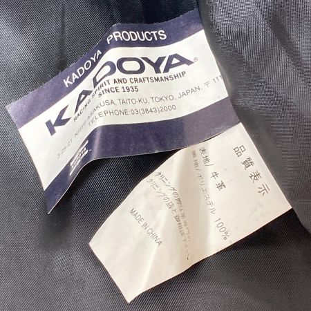  KADOYA カドヤ 牛革 ライダースジャケット Lサイズ