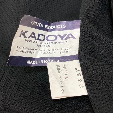  KADOYA K'S LEATHER＆K'S PRODUCT ライダースジャケット レザー 牛革 Mサイズ