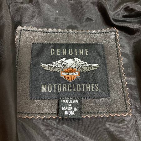  HARLEY-DAVIDSON ハーレーダビッドソン スリーブストライプ レザージャケット Sサイズ