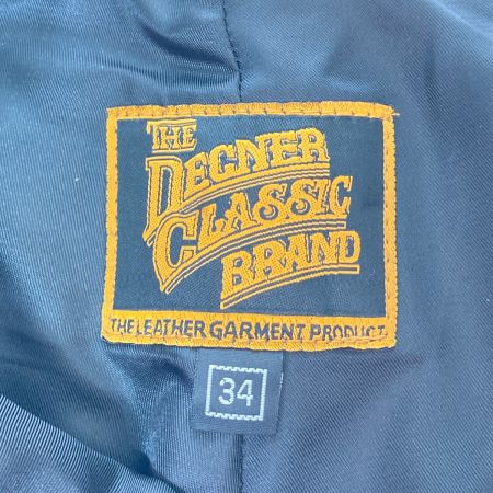  degner classic brand デグナー レザーパンツ 革パンツ サイズ34 S ブラック