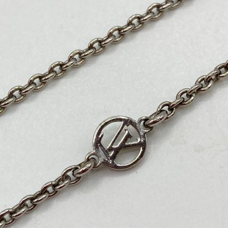  LOUIS VUITTON ルイヴィトン ネックレス エセンシャル V 箱・布袋付 M63197 シルバー