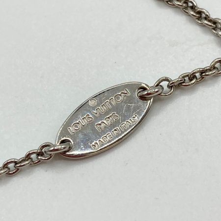  LOUIS VUITTON ルイヴィトン ネックレス エセンシャル V 箱・布袋付 M63197 シルバー